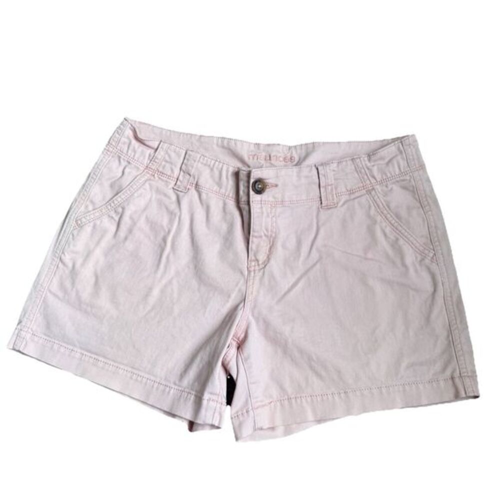 Women's Casual Light Pink‎ Mid Length Chino Shorts Summer Size 10